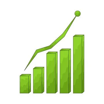 Chart Up illustration Stock Illustration