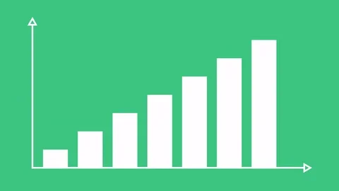 Chart infographic animation Stock Footage 75238266