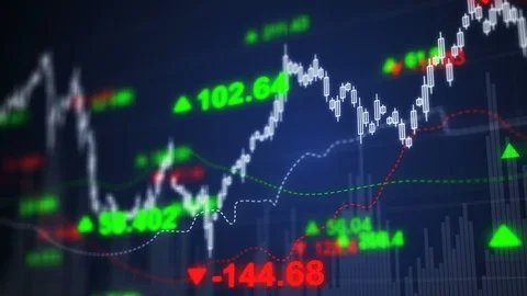 Chart investment. Stock Footage 86567054