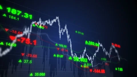 Chart investment. Stockbeeldmateriaal 86626798
