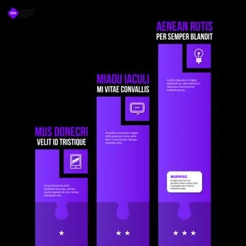 Chart layout with vertical elements. EPS10 vector template Ilustración de archivo