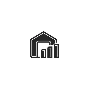 Chart line icon. linear style sign for mobile concept and web design. Outline Stock Illustration