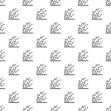 Chart pattern repeat vector 스톡 일러스트