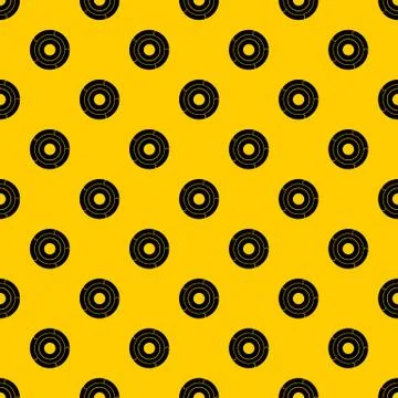 Chart pie with arrows pattern vector Illustrazione stock