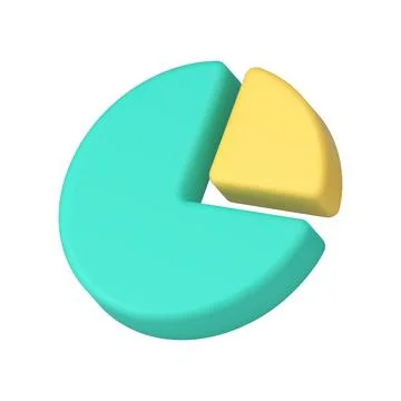 Chart pie graph section part business financial analyzing statistical accou.. Stock Illustration