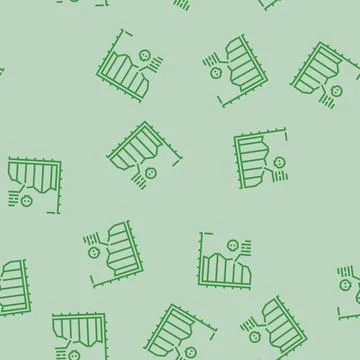 Chart rate mortality line seamless pattern 스톡 일러스트