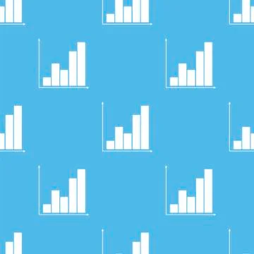 Chart seamless pattern イラスト素材