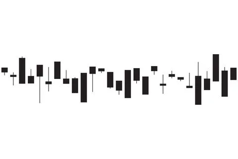 Chart vector icon business symbol. Finance rate diagram sign. Stock Illustration