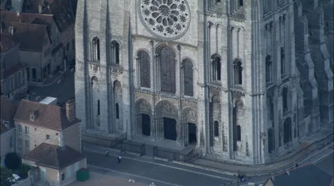 Chartes Cathedral Stock Footage 65259240