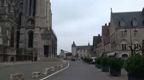 Chartres 6 Stock Footage 6682332