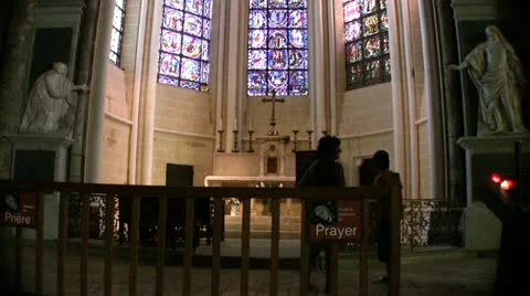 Chartres Cathedral Altar 動画素材 12655583