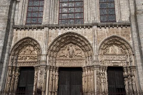 Chartres Cathedral Stock Photos
