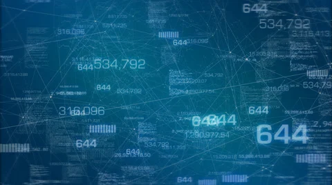 Charts, data and communications. animation Stock Footage 63169120