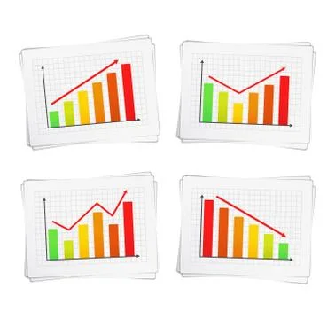 Charts Stock Illustration
