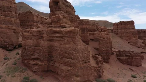Charyn Canyon Stock Footage 232493729