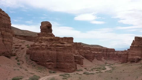 Charyn Canyon Stock Footage 232493787