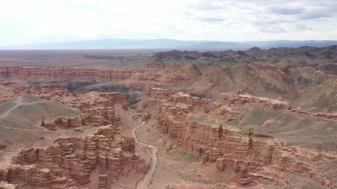 Charyn Canyon Stock Footage 232493900