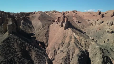 Charyn Canyon. Stock Footage 303961683