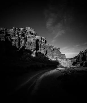 Charyn canyon Stock-Fotos