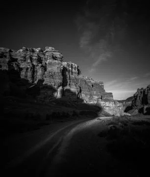 Charyn canyon Stock-Fotos