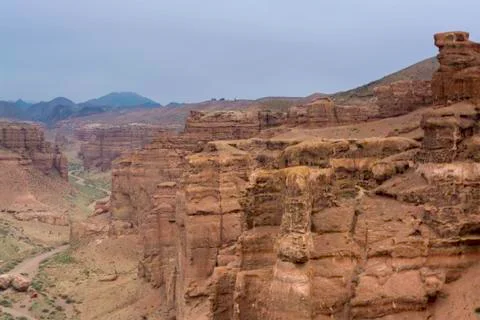 Charyn Canyon Stock Photos