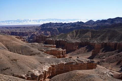 Charyn Canyon 写真素材