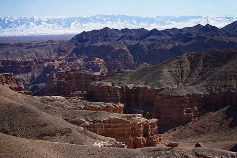 Charyn Canyon Stock Photos