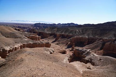 Charyn Canyon Stock Photos