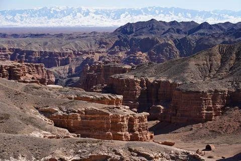 Charyn Canyon Stock Photos