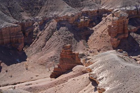 Charyn Canyon Stock Photos