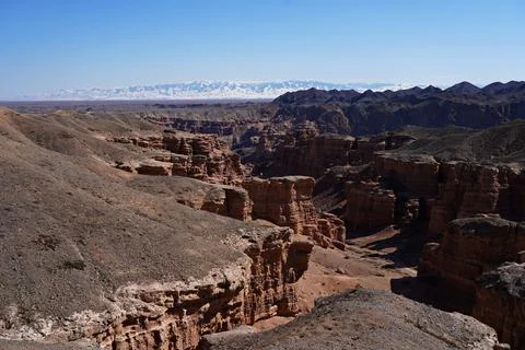 Charyn Canyon Stock Photos