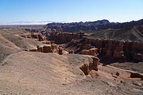 Charyn Canyon 스톡 사진