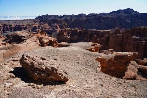Charyn Canyon Stock Photos
