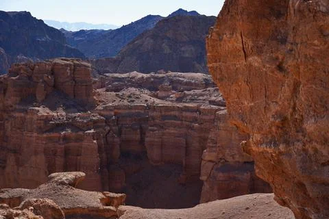 Charyn Canyon 스톡 사진