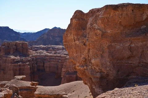 Charyn Canyon 스톡 사진