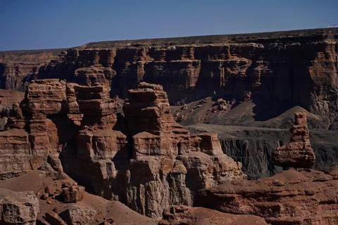 Charyn Canyon Stock Photos