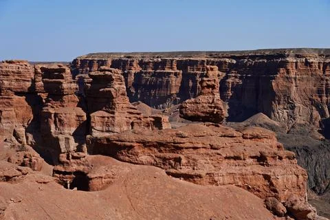 Charyn Canyon Stock Photos