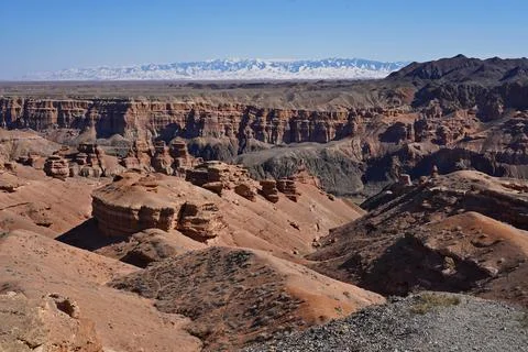 Charyn Canyon Stock Photos