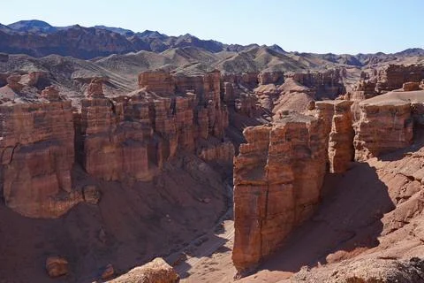 Charyn Canyon Stock-Fotos