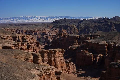 Charyn Canyon Stock Photos