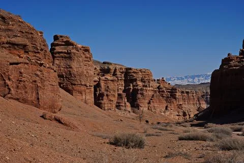 Charyn Canyon Stock Photos