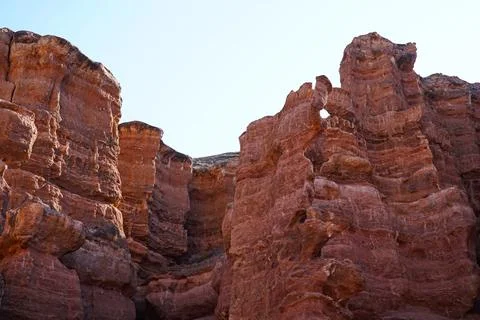Charyn Canyon Fotos de archivo