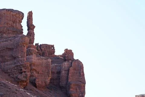 Charyn Canyon 스톡 사진