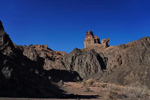 Charyn Canyon Stock Photos