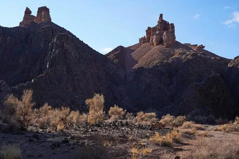Charyn Canyon Stock Photos