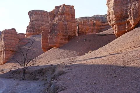 Charyn Canyon 스톡 사진