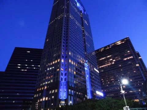 Chase bank Building, Overview Stock Photos