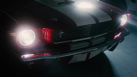 Chase, Driving, Road, Dark Stock Footage 302087844