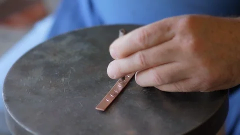 Chasing copper Video stock 94496451