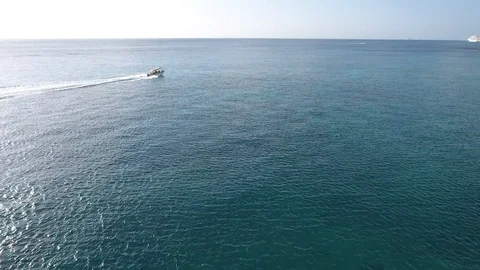Chasing fishing boat Видео 113706199